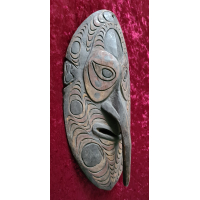 Masker (uit een mannenhuis) Papoea-Nieuw-Guinea